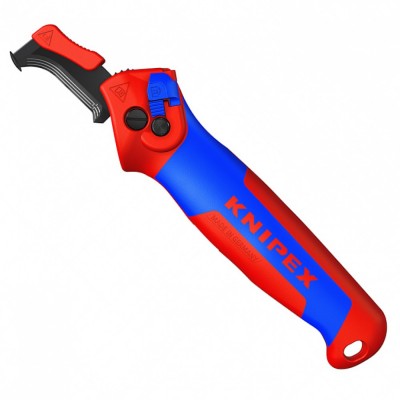 Ніж для видалення ізоляції з опорним башмаком KNIPEX (16 50 145 SB)